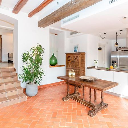 La Terraza - Grosszuegiges Appartment In Katalanischer Masia Sant Iscle De Vallalta Eksteriør bilde